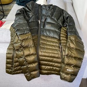 REI down fill puffy [water resistant] XS